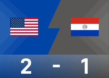Informe del partido amistoso: Reina y Balogun anotaron respectivamente, Estados Unidos 2-1 Paraguay