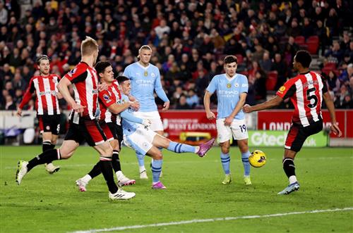 Brentford-Manchester City