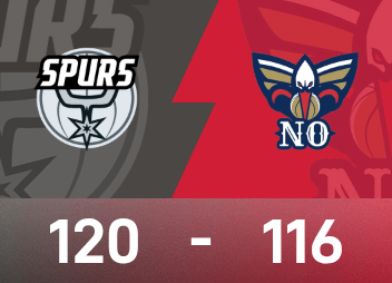 Informe del partido de la NBA: Bunyama tiene 29 puntos y 9 bloqueos, los Spurs vencieron por poco a los Pelicans 120-116 en tiempo extra