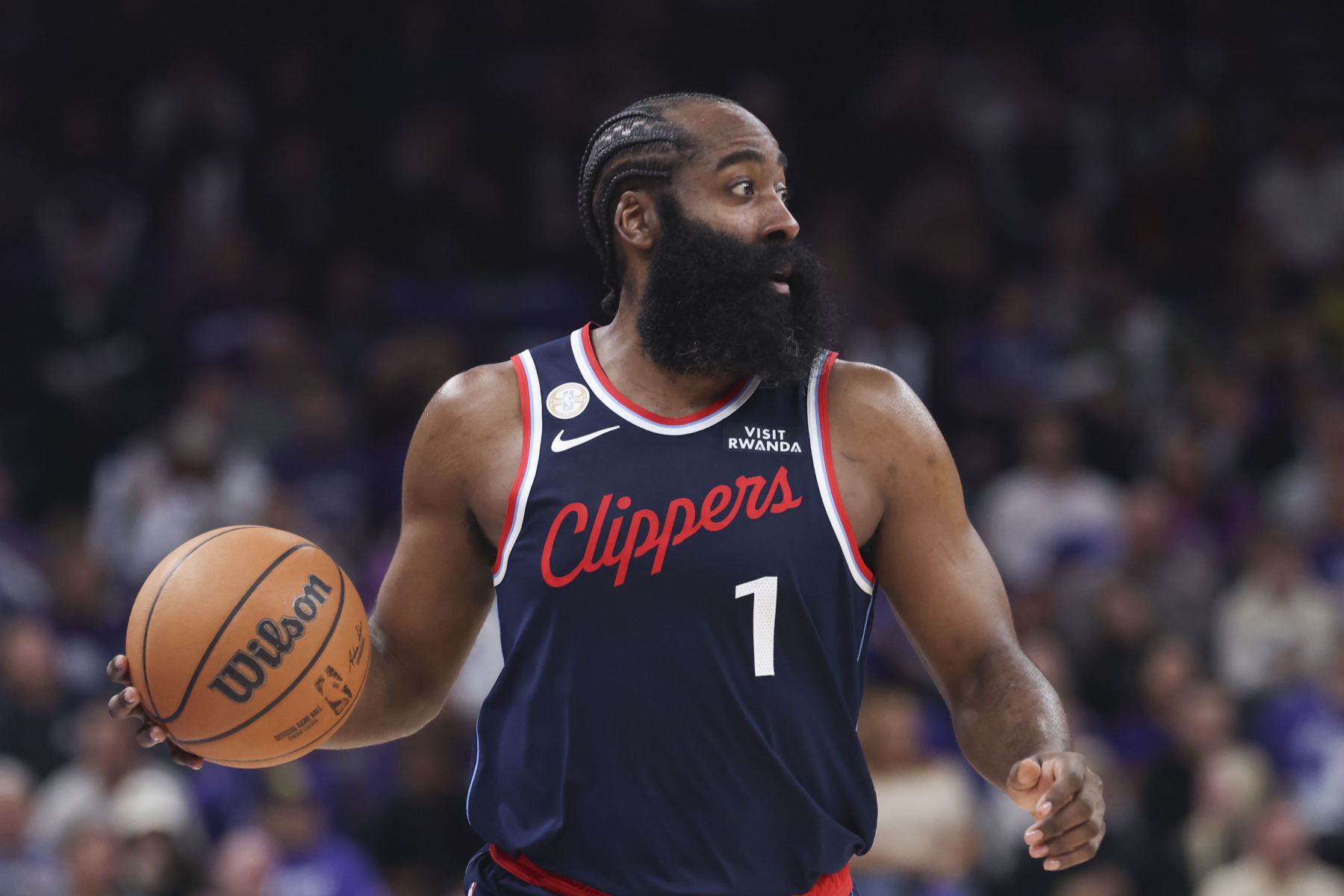 ¡La energía física se reduce debido a estar atrapado! Harden hizo 0 de 3 en la segunda mitad y solo anotó 3 puntos con tiros libres.