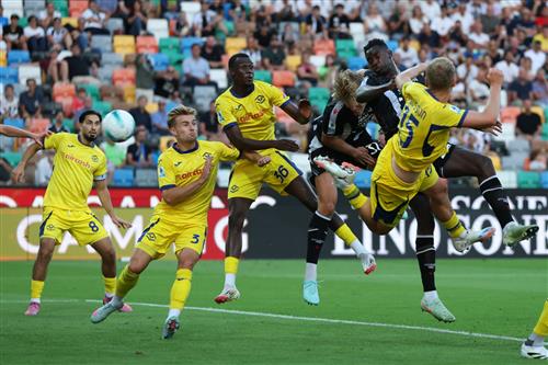 Resultados históricos Udinese vs Hellas Verona